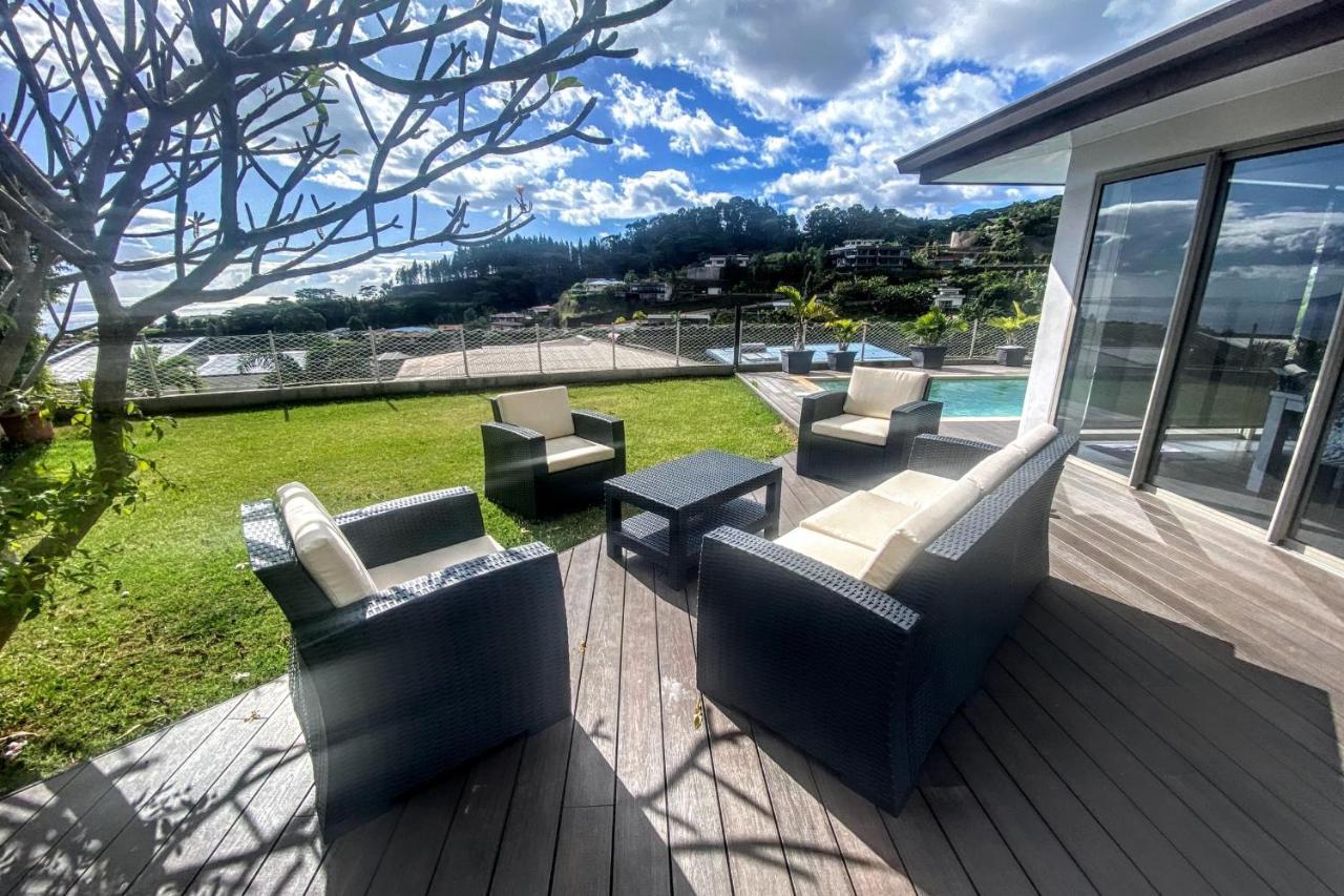 Villa Tiki Wonderfull Sea View Punaauia  Exterior photo