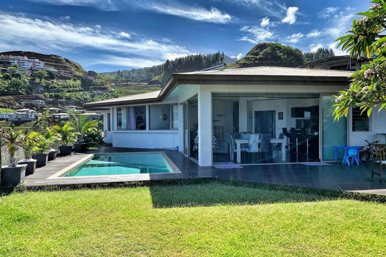 Villa Tiki Wonderfull Sea View Punaauia  Exterior photo